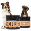 Natural Dog Paw Balm for Dry, Flaky Paws and Paired Nose Relief