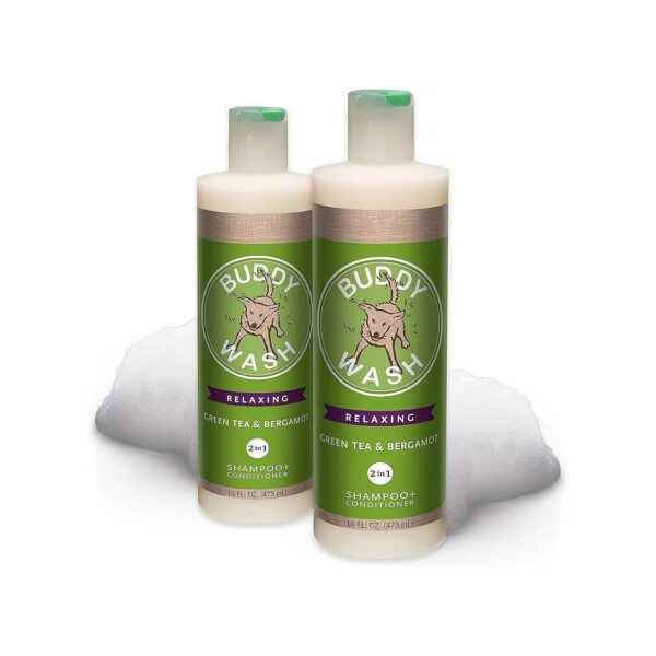 Natural Dog Shampoo and Conditioner with Botanical Extracts and Aloe Vera