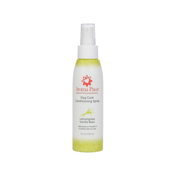 Natural Dog Spray with Lemongrass Vanilla Bean for Skin and Coat Care