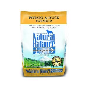 Natural Dry Dog Food with Limited Ingredients, Duck Protein, and Potatoes Carbohydrates