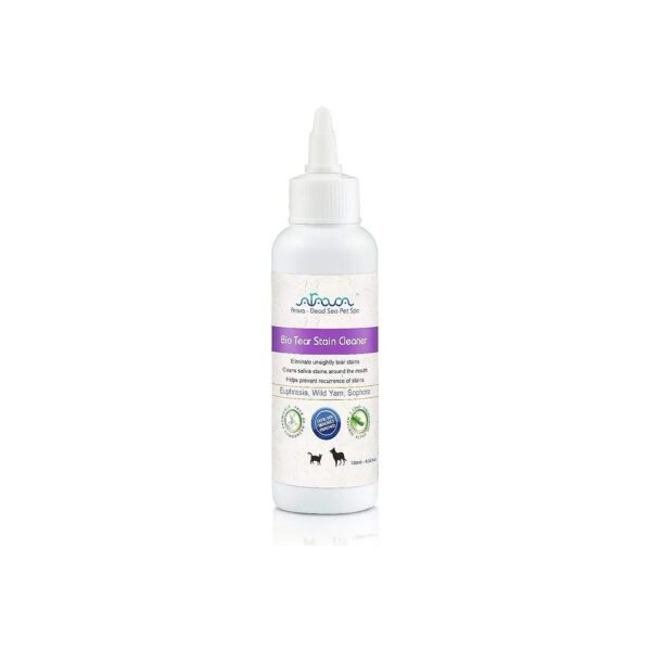 Natural Eye Stain Remover for Dogs and Cats with Dead Sea Minerals