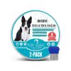 Natural Flea Tick Prevention Collar with Flea Comb for Small Medium Large Dogs