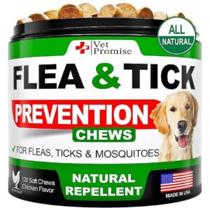 Natural Flea and Tick Control for Dogs of All Breeds and Ages - USA Made