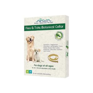 Natural Flea and Tick Prevention Collar for Dogs and Puppies