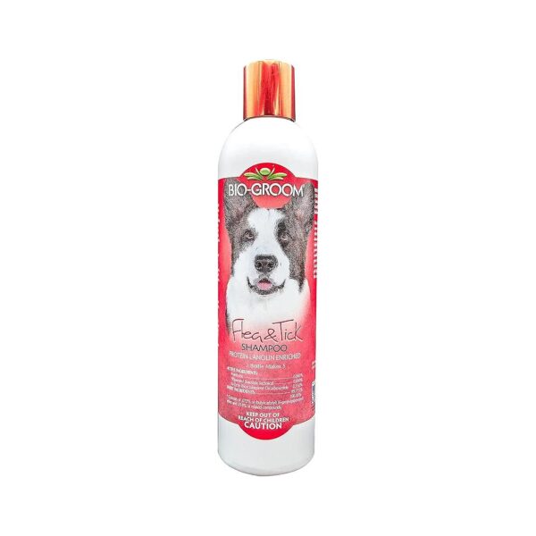 Natural Flea and Tick Repellent Shampoo for Dogs and Cats - Cruelty-Free and Sulfate-Free