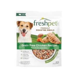 Natural Grain Free Dog Food with Roasted Chicken and No Meat Meals