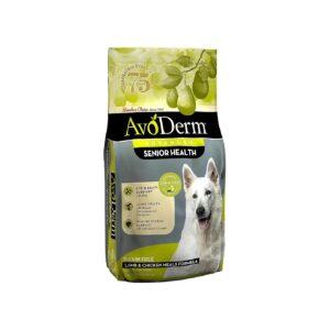 Natural Grain Free Dry Dog Food for Senior Dogs with Healthy Skin and Coat