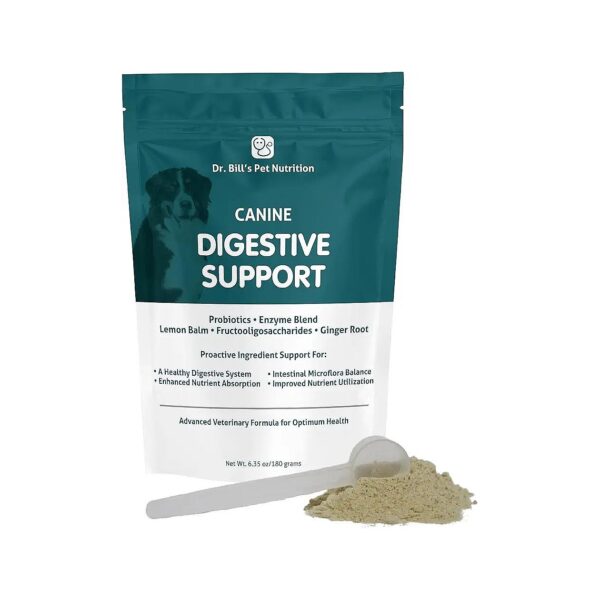 Natural Gut Health Support for Dogs with Probiotics and Prebiotics