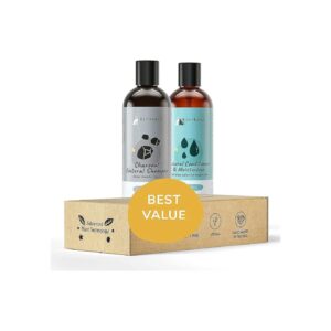 Natural Hair and Skin Care for Dogs and Cats with Activated Charcoal and Shea Butter