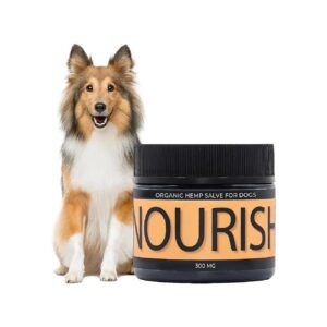 Natural Hemp Oil Dog Paw Balm for Dryness Relief and Allergy Soothing