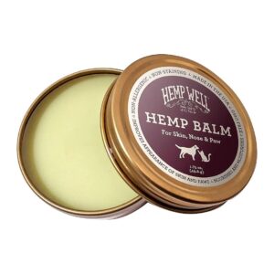 Natural Hemp Pet Rub for Soothing and Protecting Animal Paws and Skin