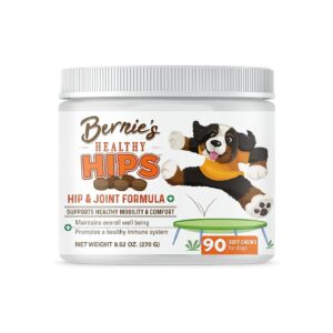 Natural Hip and Joint Supplement for Dogs - Reduces Pain, Improves Mobility