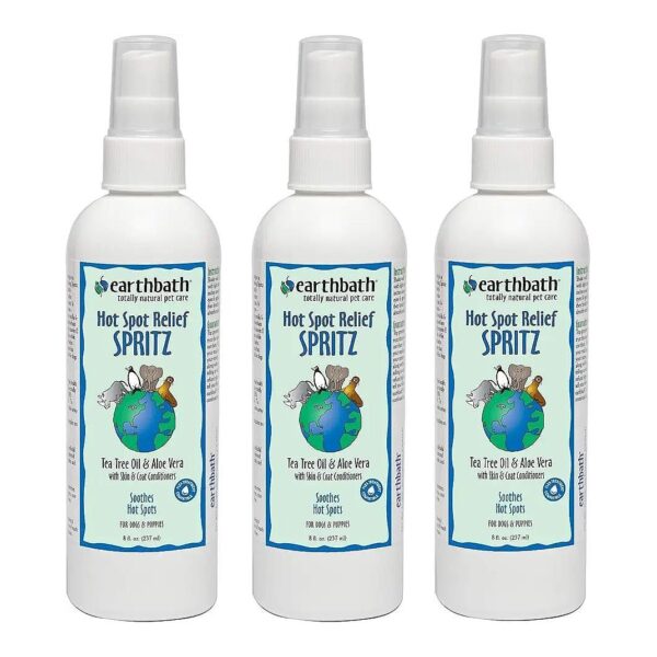 Natural Hot Spot Relief Spray for Dogs with Itchy Skin and Skin Allergies