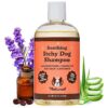 Natural Itchy Skin Relief Shampoo for Dogs with Dry Skin Allergy Symptoms