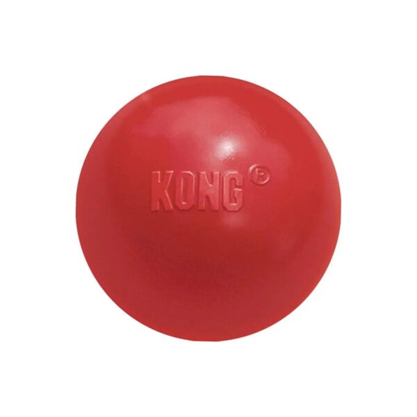 Natural KONG Rubber Ball for Dog Training and Play