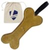 Natural Leather Dog Toys for Small Puppy Breeds, No Artificial Ingredients or Fillings