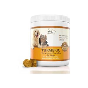 Natural MSM and Turmeric Anti Inflammatory Dog Chews for Healthy Joints