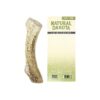 Natural Medium Premium Deer Antler Chew Toy for Small Breed Puppies with Bone Flavor