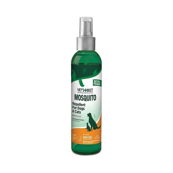 Natural Mosquito Repellent for Dogs and Cats - Free from DEET and Harsh Chemicals