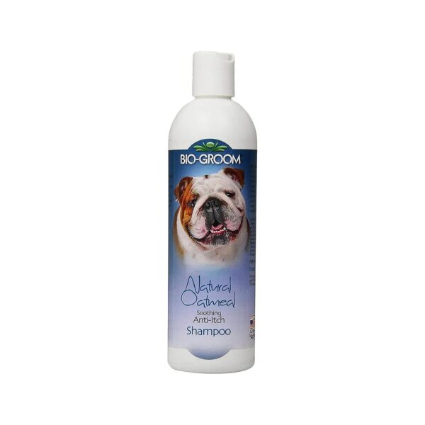 Natural Oatmeal Dog Shampoo for Relieving Dry, Itchy Skin - 12 fl oz 2-Pack