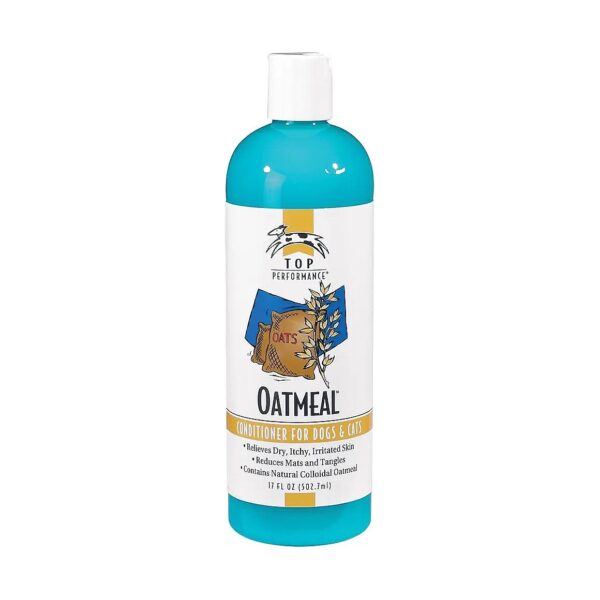 Natural Oatmeal Pet Conditioner for Sensitive Skin - Gentle and Hypoallergenic Formula