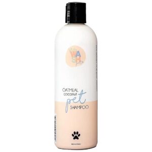 Natural Oatmeal and Coconut Dog Shampoo for Itchy Skin Relief