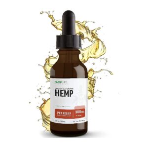 Natural Organic Pain Relief for Dogs and Cats with Hemp Oil Tincture