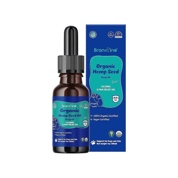 Natural Pet Anxiety Relief with Hemp and Hemp Seed Oil