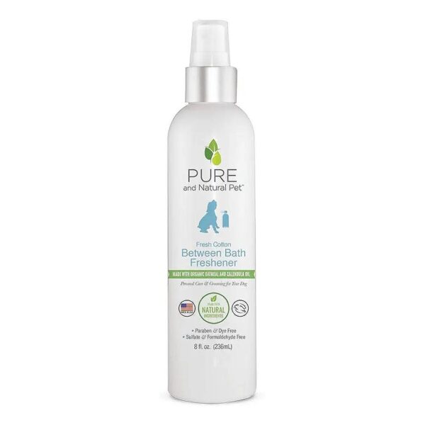 Natural Pet Coating Freshener for All Life Stages with Fresh Cotton Scent