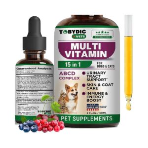 Natural Pet Vitamin with Cranberry and Glucosamine for UTI, Bladder, and Kidney Health