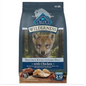 Natural Puppy Food with High-Quality Chicken and No Fillers