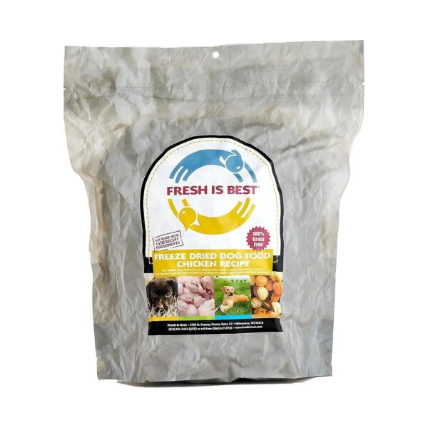 Natural Raw Chicken Freeze-Dried Dog Food for Dogs with Food Allergies