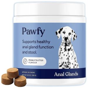 Natural Relief from Anal Gland Problems with Chews Featuring Probiotics and Fiber