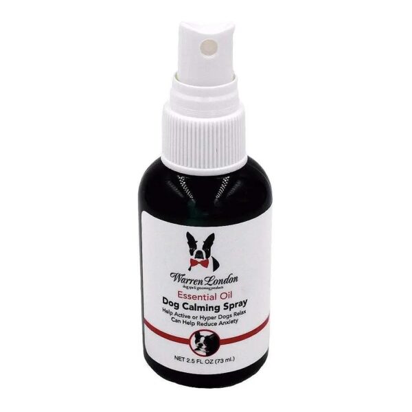 Natural Remedies for Dog Anxiety Relief with Calming Essential Oil Spray Made in the USA