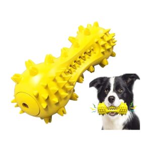 Natural Rubber Small and Medium Dog Toy, Toothbrush, 10-40 lbs