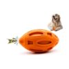 Natural Rubber Squeaky Dog Toys Ball for Medium to Large Dogs with Irregular Jumps