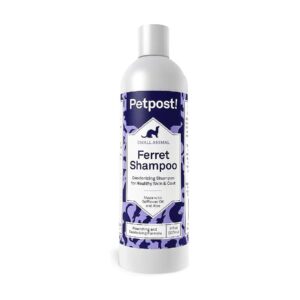 Natural Skin and Coat Care for Ferrets with Shampoo