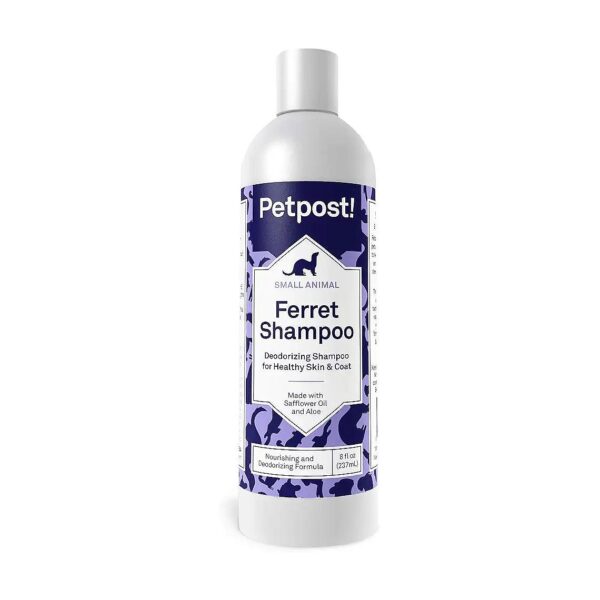 Natural Skin and Coat Care for Ferrets with Shampoo