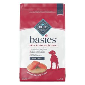 Natural Skin and Stomach Care Adult Dry Dog Food with Omega-Rich Salmon and Potatoes