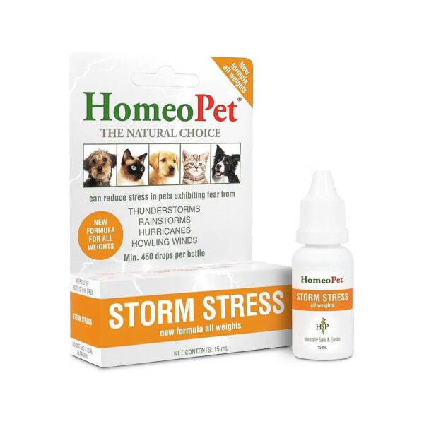 Natural Stress Relief for Dogs Cats Small Animals Storm Fear Anxiety Calming Treatments