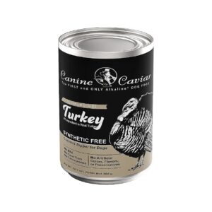 Natural Turkey Flavored Wet Dog Food for Small and Large Breed Dogs