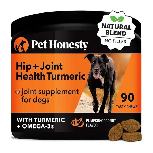 Natural Turmeric and Omega-3 Supplements for Dog Joint Health and Mobility