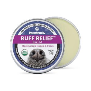 Natural Wax and Olive Oil Skincare for Dogs' Comfort