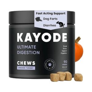 Natural and Effective Dog Digestive Aid with Pumpkin, Prebiotics, and Enzymes