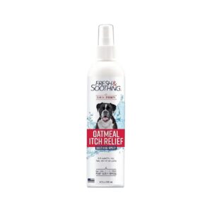 Naturel Promise Oatmeal Itch Relief Medicated Spray for Dogs and Cats with Dry Itchy Skin