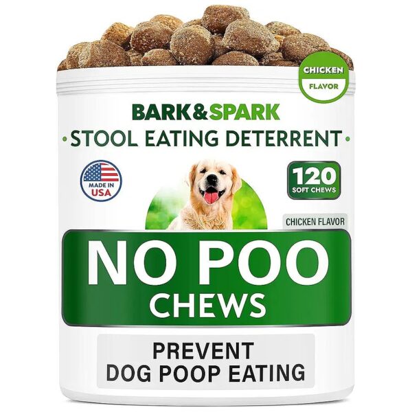 Nature's Remedy for Dog Stool Eating with Probiotic and Enzyme Supplements