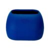 Navy Blue Small Breed Pet Bowl with Anti Slip Bottom