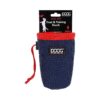 Navy Red Small Waterproof Treat Bag for Active Dog Owners and Puppies