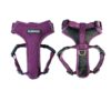 Neoprene Dog Harness with Solid Brass Hardware and Adjustable Design