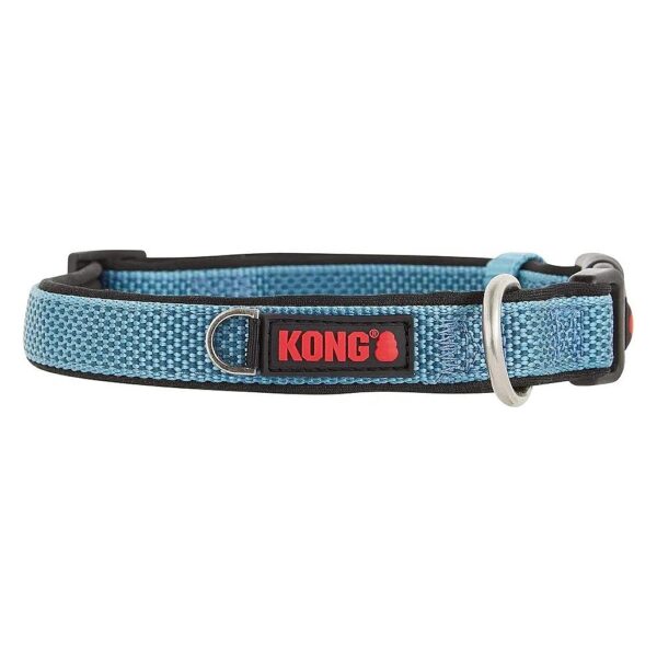 Neoprene Padded Comfort Dog Collar with Metal Clip and Buckles